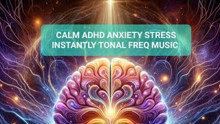 CALM ADHD ANXIETY STRESS INSTANTLY TONAL FREQ MUSIC mindsetMusic528 Meditation amp Healing Music [upl. by Niatirb813]