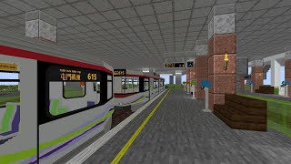 MTR Crafters  MTR Mod LRT 輕鐵  Route 路綫 615  Yuen Long 元朗 – Tuen Mun Ferry Pier 屯門碼頭 [upl. by Aloz]