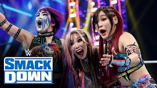 Asuka aligns herself with Damage CTRL SmackDown highlights Nov 10 2023 [upl. by Aeynod]