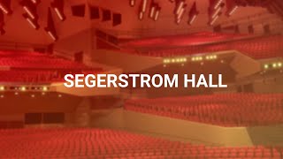 3D Digital Venue  Segerstrom Hall [upl. by Nileuqay]