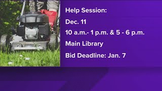 City of Toledo preparing for 2025 mowing program How your business can apply to get involved [upl. by Beret]