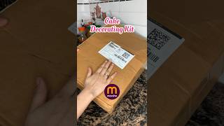 Meesho Cheapest Cake Decoration Kit 😍  Cake Decoration Kit for Beginners shorts ytshorts meesho [upl. by Mairam]