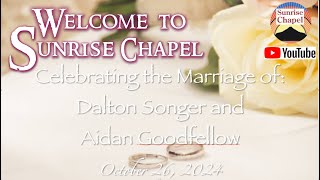 Celebrating the Marriage of Dalton Songer and Aidan Goodfellow [upl. by Oirretna]