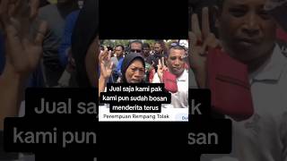 Berita Video politik Gara gara utang kami jadi korban shortsviral  videoshorts rempang [upl. by Neveda]