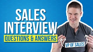 Common Sales Interview Questions amp What Sales Leader WANT to Hear 🤝 [upl. by Aber]