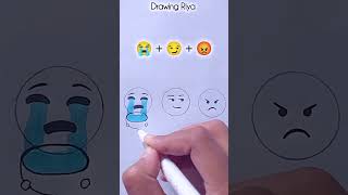 Emoji satisfying art 😅 art painting shorts satisfying FarjanaDrawingAcademy [upl. by Ayikan990]