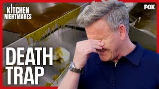 Gordon Ramsay Shuts Down “Death Trap” Diner  Kitchen Nightmares [upl. by Eudocia]