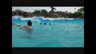 Typhoon Lagoon Wave Pool [upl. by Nesmat]