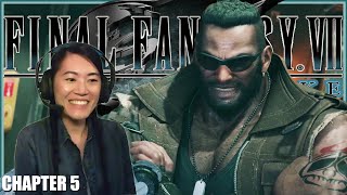 Barret humming the Victory Theme Song is the BEST THING EVER  FFVII Remake Chapter 5 [upl. by Lien664]