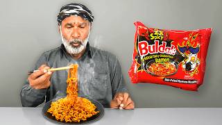 3X SPICY RAMEN NOODLES CHALLENGE  EXTREME SPICEST RAMEN ThatWasCrazy [upl. by Golightly]