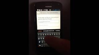 Como configurar sua conta de email Hotmailcom Livecom e Outlookcom em seu celular Android [upl. by Lahey805]