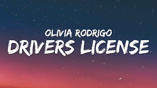 Olivia Rodrigo  drivers license Lyrics [upl. by Miksen]