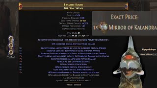 POE Short Guide to Crafting a 300 Div1 Mirror ShaperElder Dagger Using Recombinators [upl. by Tucker412]