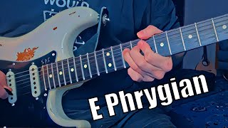 Killer Groove Guitar Backing Track  E Phrygian [upl. by Earazed725]