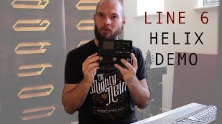 Voyager  Line 6 Helix Stomp amp Native Demo [upl. by Slinkman]