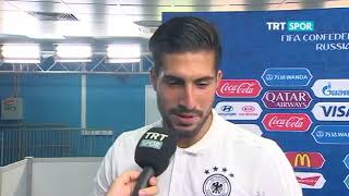 Emre Can ve Draxlerden TRT Spora Espirili Acklama [upl. by Hassi]