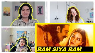 quotRam Siya Ramquot Song REACTION Adipurush Prabhas Kriti Sanon prabhas ramsiyaram adipurush [upl. by Lolande696]