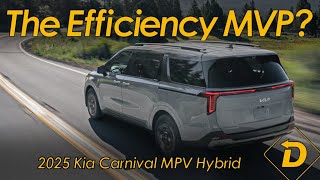 2025 Kia Carnival MPV Hybrid is an Efficiency MVP [upl. by Tally]