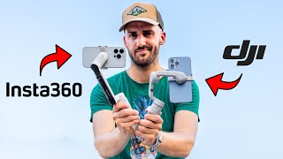 Con il nuovo Active Track DJI OM 6 è meglio di Insta360 Flow  DJI Osmo Mobile 6 vs Insta Flow [upl. by Rothmuller]