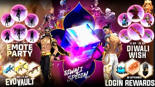 Diwali Event Special New Events🤯  Free Fire New Event  Ff New Event Today  Upcoming new event ff [upl. by Ymar]