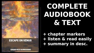 Escape on Venus ❤️ By Edgar Rice Burroughs FULL Audiobook [upl. by Nil]