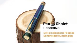 A Hidden Gem Revealed Delta Sentinelesi Fountain Pen Unboxing [upl. by Nannette]