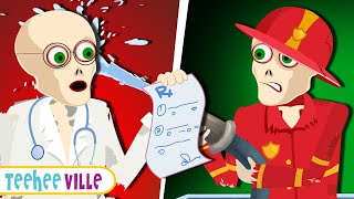 Skeleton Profession Song  Vidéos dapprentissage pour les enfants  Chansons de squelette [upl. by Cirderf]