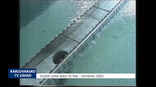 2002 – Nebanice Rekonstrukce úpravy vody vyšla na 134 milionů TV Západ [upl. by Wilkins89]