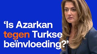 Kamerlid Dilan Yeşilgöz clasht met Farid Azarkan in debat over het vrije woord [upl. by Alo600]