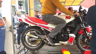 Yamaha rd 350 dyno [upl. by Anabella]