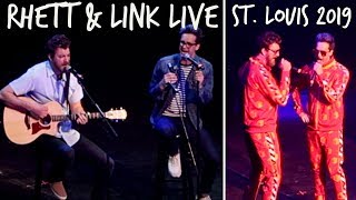 Rhett amp Link Live in St Louis MO 452019  VLOG [upl. by Odnaloy78]