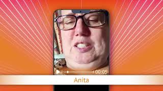 TV Oranje app videoboodschap  Anita [upl. by Brittnee]