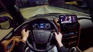 2022 Infiniti QX80 Sensory Review  Walk Around and Test Drive [upl. by Egdirdle362]