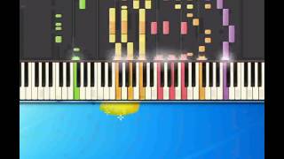 Dont leave me this way Communards Piano tutorial by Synthesia [upl. by Quincy]