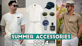 Top 7 Best Summer Accessories for Men 2024 fashion menfashion [upl. by Carlina]