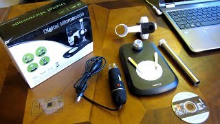 Koolertron USB Digital Microscope  How to Assemble [upl. by Illene307]