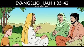 Reflexión para Niños  Evangelio Juan 1 3542  4 Enero 2024 [upl. by Nirrac]