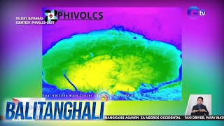 Minor phreatic eruption nangyari sa Bulkang Taal kaninang umaga  Balitanghali [upl. by Errick]