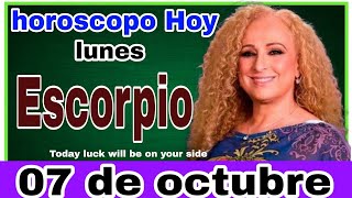 horoscopo de hoy Escorpio  Horóscopo Diario  Escorpio  07 de octubre de 2024 [upl. by Aicilat]