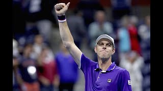 2017 US Open Querrey vs M Zverev Highlights [upl. by Rickey]