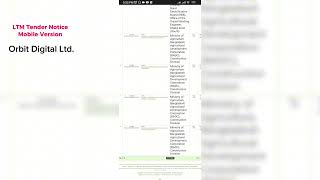 How to open egp Ltm Tender Notice in mobile [upl. by Hanoy]