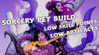 DCUO Sorcery Dps Precision Pet Build [upl. by Gudren836]