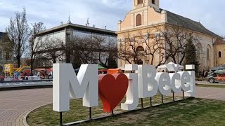 SERBIA 🇷🇸 Becej Town Square amp FairDowntown Bečej gradski trg [upl. by Ateiram]