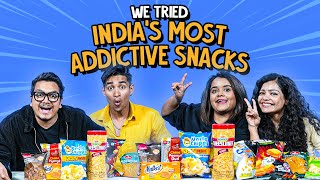 We Tried Indias Most Addictive Snacks  Ok Tested [upl. by Teddy]