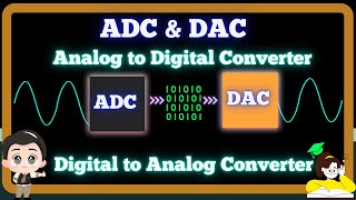 ADC and DAC Analog to Digital And Digital to Analog Converters [upl. by Aleunamme]