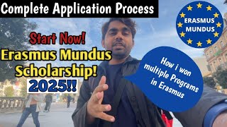 Erasmus Mundus Scholarship  Everything You need to Know in Just 14 minutes [upl. by Aicenat]