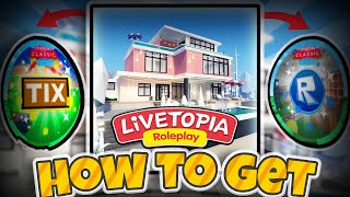 Guide How to get All TixBadgesTokens location in Livetopia rp  Roblox The Classic Event [upl. by Goddord912]