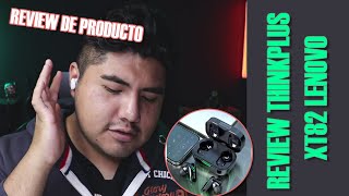 REVIEW LENOVO THINKPLUS XT82  AUDIFONOS BLUETOOTH CON CONEXION TIPO C  CALIDAD PRECIO DE LENOVO [upl. by Hbahsur538]