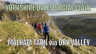 Malham Tarn Social Walk via Dry Valley [upl. by Sudoeht]