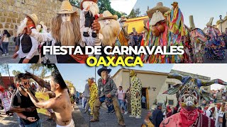 OAXACA y su ALEGRE FIESTA DE CARNAVALES  todos los carnavales en un solo lugar 🎊 [upl. by Saeger378]